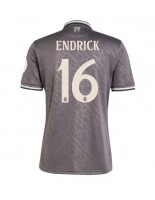 Real Madrid Endrick #16 Alternativní Dres 2024-25 Krátký Rukáv